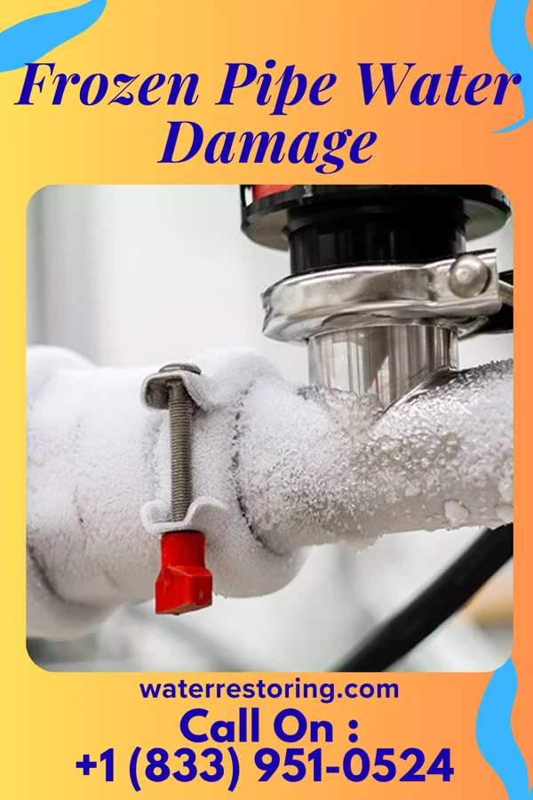 Frozen Pipe Water Damage in White Haven, PA